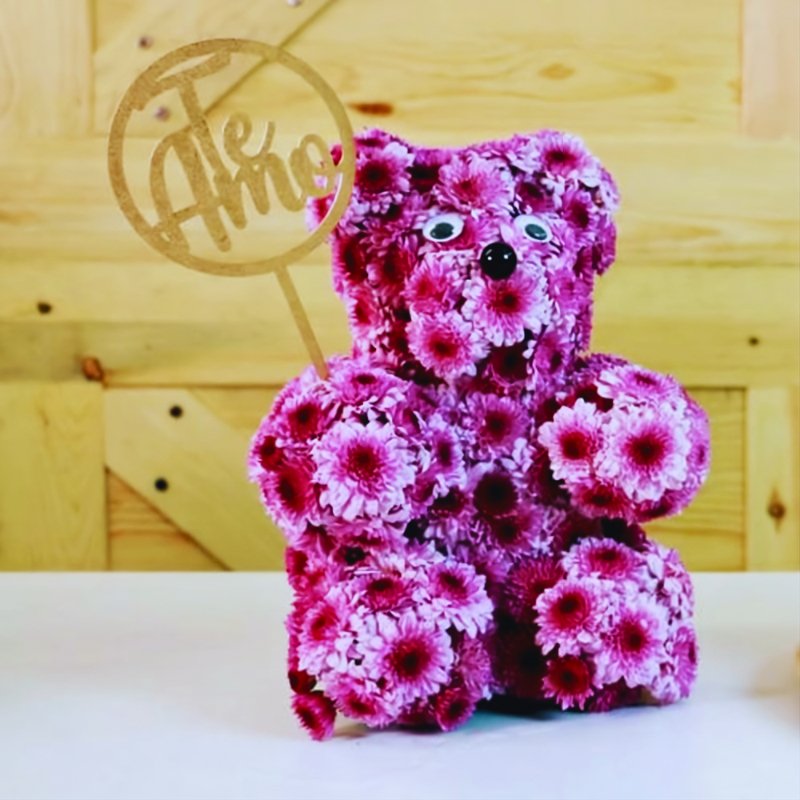 Figura de Oso Espuma Floral Oasis Deluxe