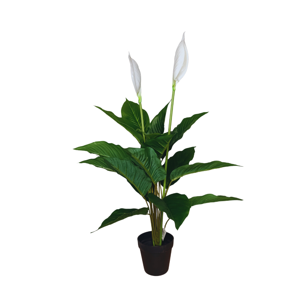 Planta Artificial Lirio de la Paz 75cm