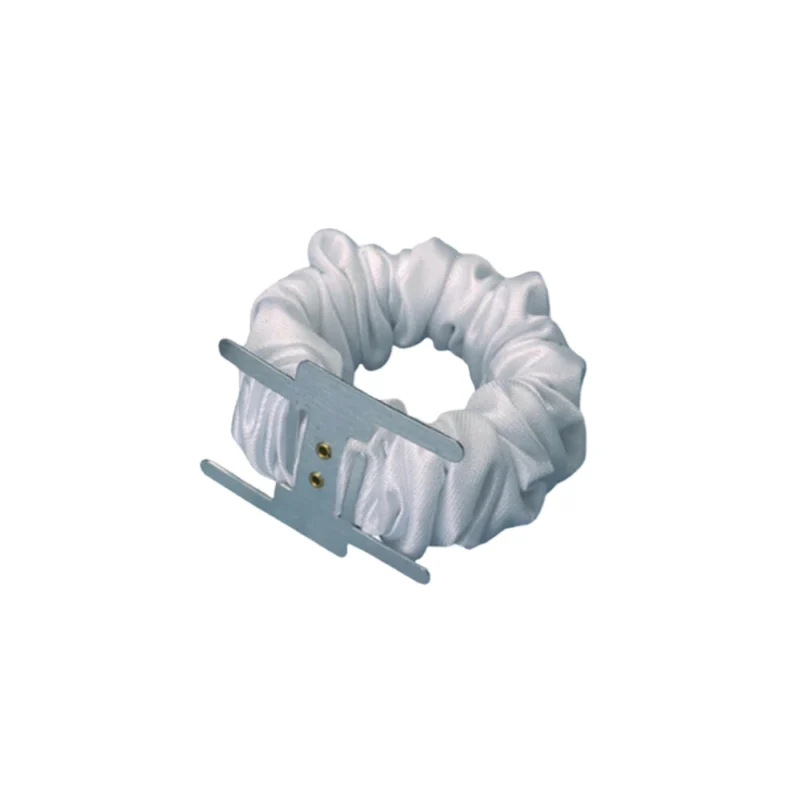 CORSAGE CON FONDO PLISADO BLANCO